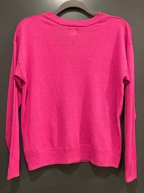 GAP Bright Hot Pink Crewneck Sweater